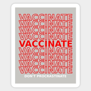 Vaccinate Sticker